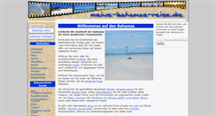 Desktop Screenshot of meine-bahamas-reise.com